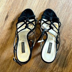 D&G black heels